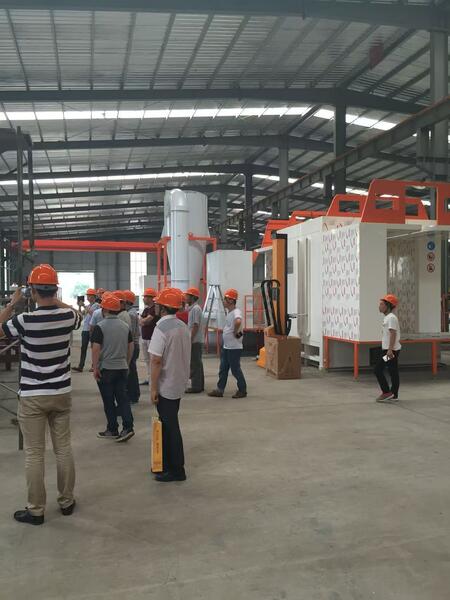 Zhejiang Huier Coating Environmental Protection Equipment Co., Ltd lini produksi pabrikan
