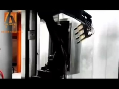 Memenuhi permintaan produksi pelapis Anda dengan mudah dengan jalur pelapis bubuk otomatis kami