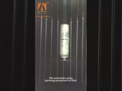 Lini elektroforesis roda baja, cat dan lapisan bubuk