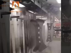 Huier Speed Line Adjustable Powder Coating Line Produsen Teknologi Terbaru