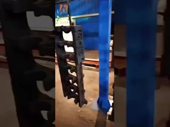 Garis pelapis bubuk elektrostatik