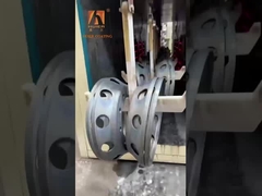 Konveyor gantung baja yang dipasang di langit-langit dengan kontrol PLC