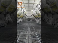 Mencoba Lukisan Semprot Superior Dengan Lini Lukisan Elektrostatik Untuk Hasil Optimal