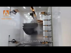 Lini Lapisan Serbuk Horisontal Layar Sentuh Otomatis 16 PCS Standar