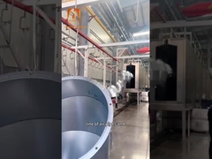 Jalur pembersih kimia larutan anorganik yang sepenuhnya otomatis yang dikendalikan PLC untuk pembersihan industri