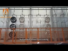 Sistem Conveyor Gantung Rantai Dipasang di Langit-langit Dengan Kontrol PLC Untuk Penanganan Beban Berat