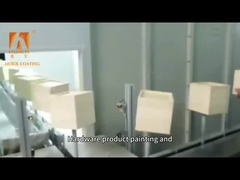 Efisiensi Lini Lukisan Elektrostatik Senapan Semprot Tegangan Tinggi Dengan Penggunaan Cat 60%+