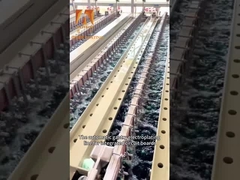 Lini plating otomatis Electrodeposition yang disesuaikan Lini Oksidasi Deposisi Elektro