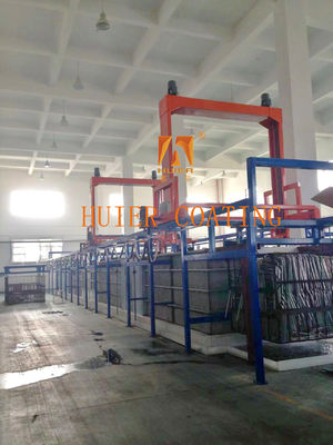 Jalur pembersih kimia larutan anorganik yang sepenuhnya otomatis yang dikendalikan PLC untuk pembersihan industri