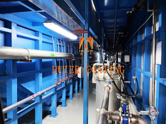 20-50°C Peralatan Lapisan Elektroforetik Berbasis Air Untuk Produk Logam