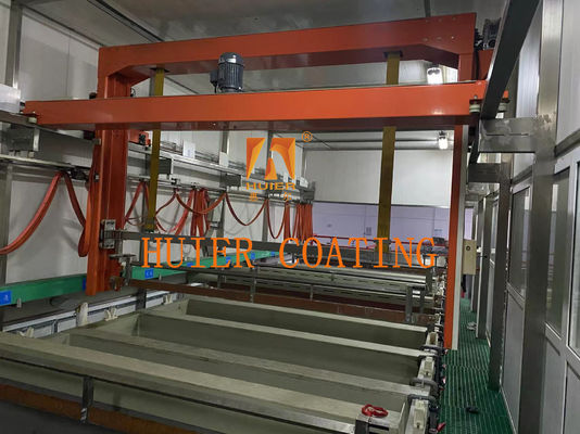 Lini plating otomatis Electrodeposition yang disesuaikan Lini Oksidasi Deposisi Elektro