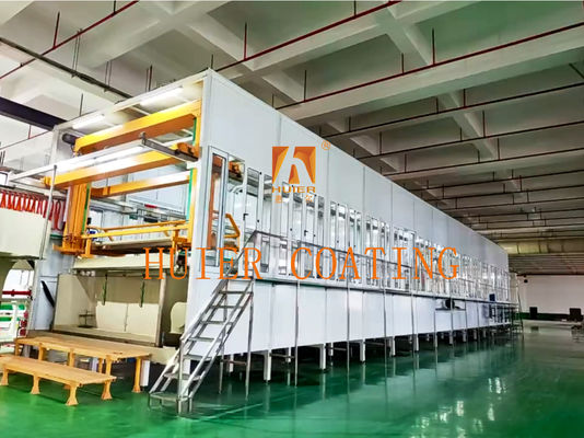 Otomatis Eco-Friendly Electroplating Oxidation Line Produksi Untuk Produksi Berkelanjutan