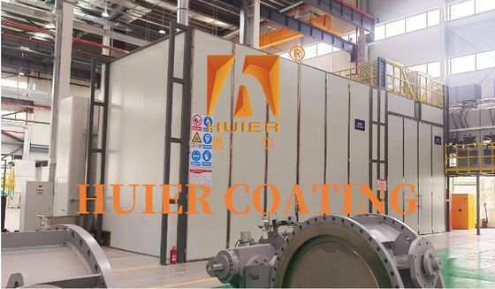 Large Valve Automated Electrostatic Painting Lines Desain yang Rasional dan Efektif