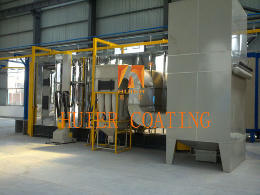 11 Kw / 15 Kw / 22 Kw / 30 Kw / 37 Kw / 45 Kw Lini Lapisan Serbuk Elektrostatik Untuk Daur Ulang Sekunder