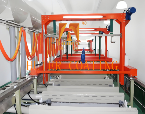 Lini Produksi Elektroplating Otomotif dengan Sakelar Fotoelektrik